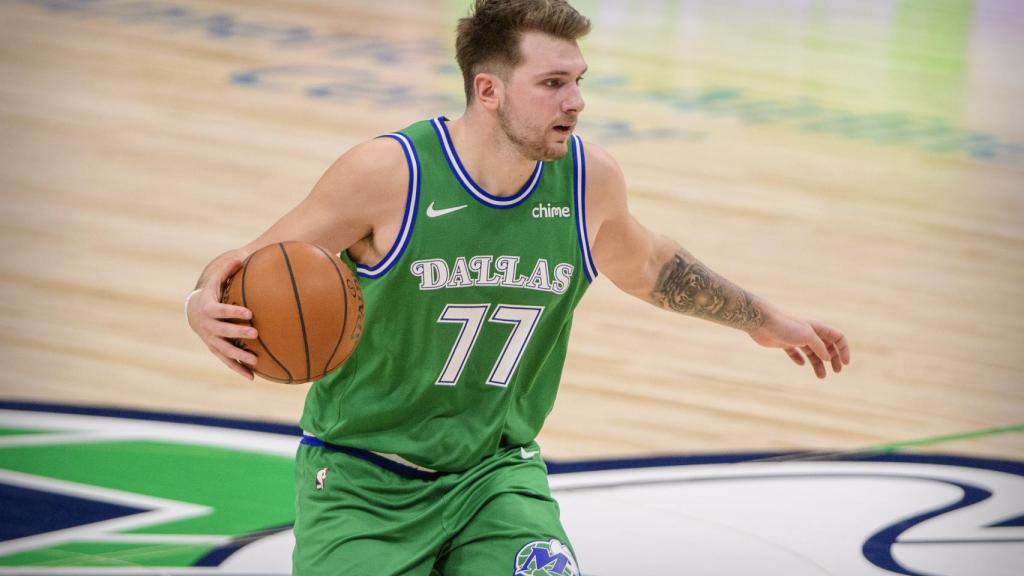 Luka Doncic, durante un partido con los Dallas Mavericks