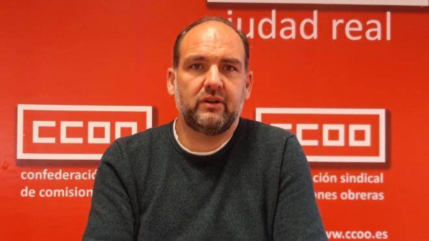José Manuel Muñoz, secretario general de CCOO de Ciudad Real