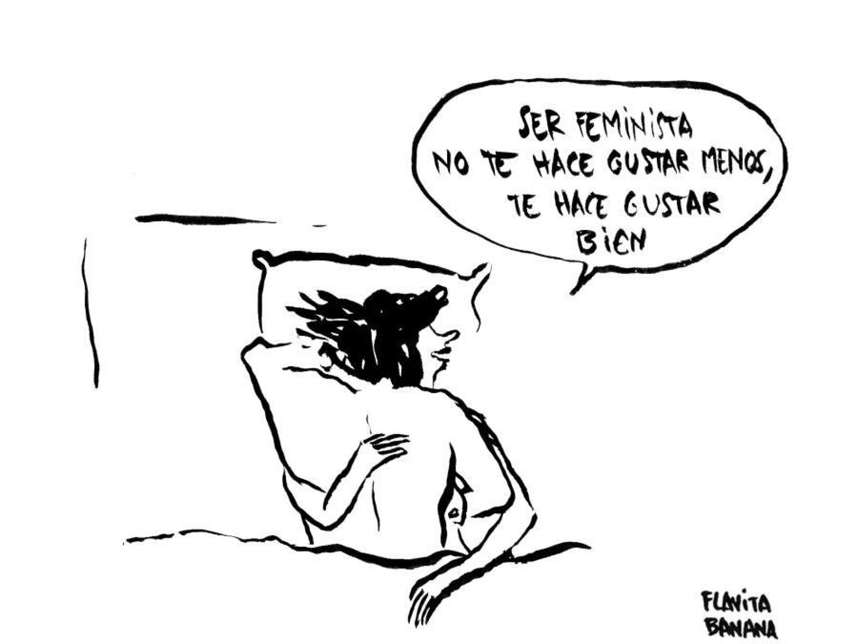 Una viñeta de Flavita Banana.