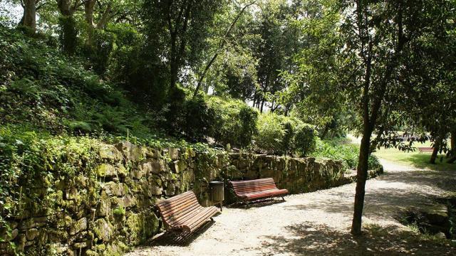 El Parque de Brandía, en Santiago de Compostela.