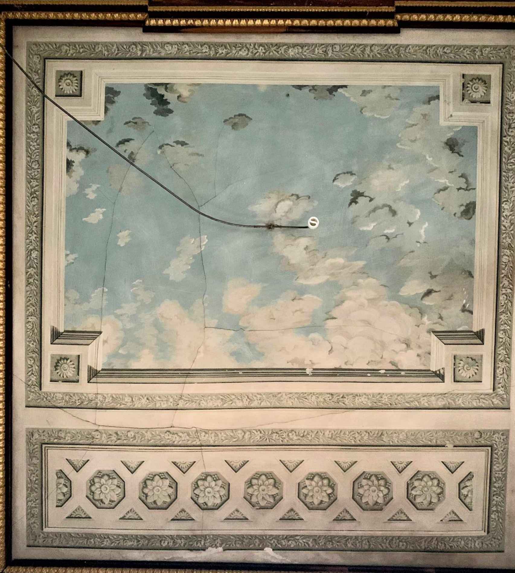 Imagen del cielo del Palacio del Infante Don Luis.