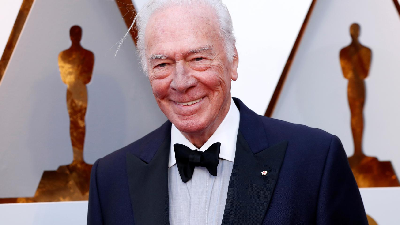 Christopher Plummer, en la gala de los Oscar en 2018.