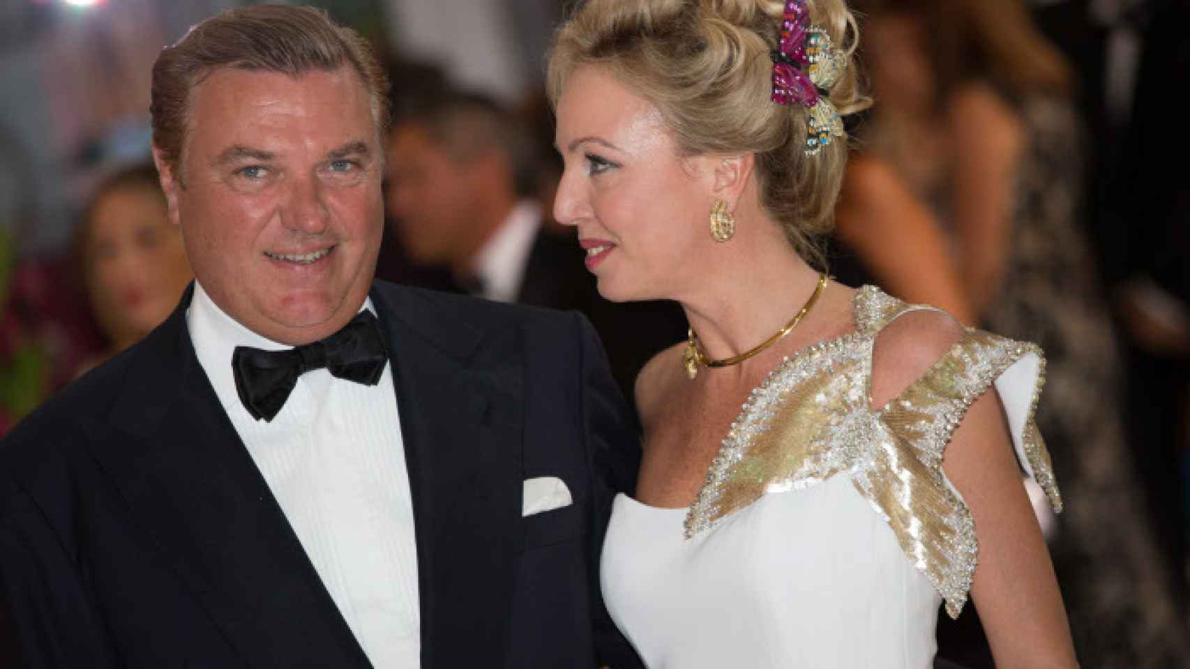 Carlos y Camilla de Borbón, durante un evento en Mónaco en 2014.