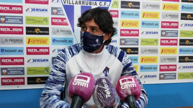 Javi Sánchez en rueda de prensa