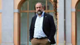Julián Garde, rector de la Universidad de Castilla-La Mancha, en una imagen de Óscar Huertas