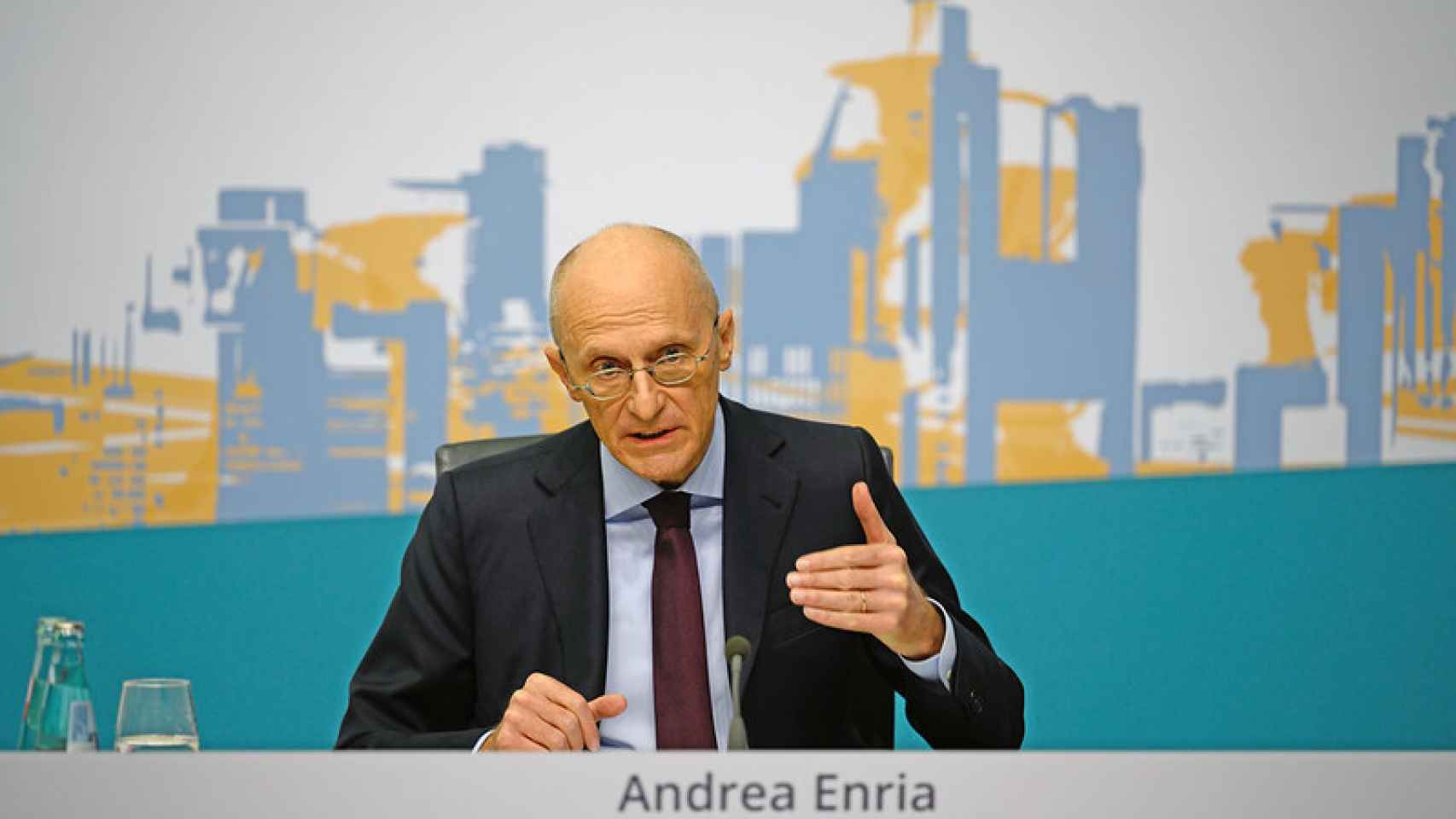 Andrea Enria, presidente del Consejo de Supervisión del BCE.