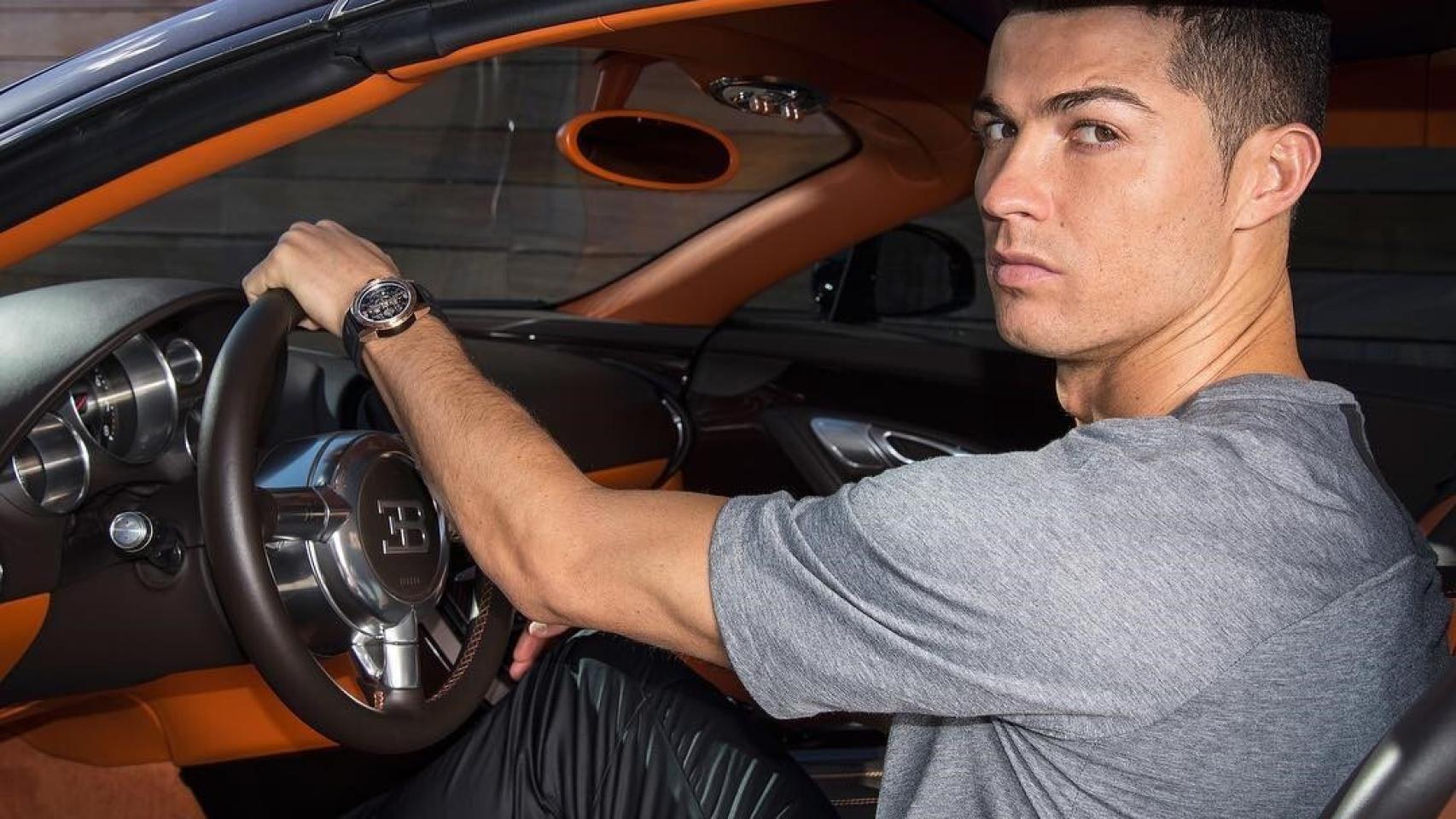 Cristiano Ronaldo es un auténtico apasionado de los coches.