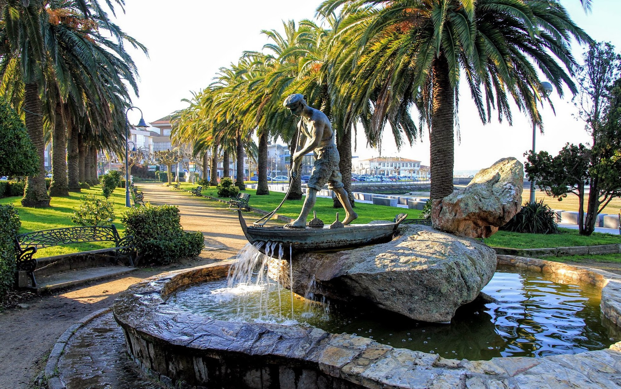 Paseo Marítimo de Cambados. Foto: Pueblos Mágicos de España