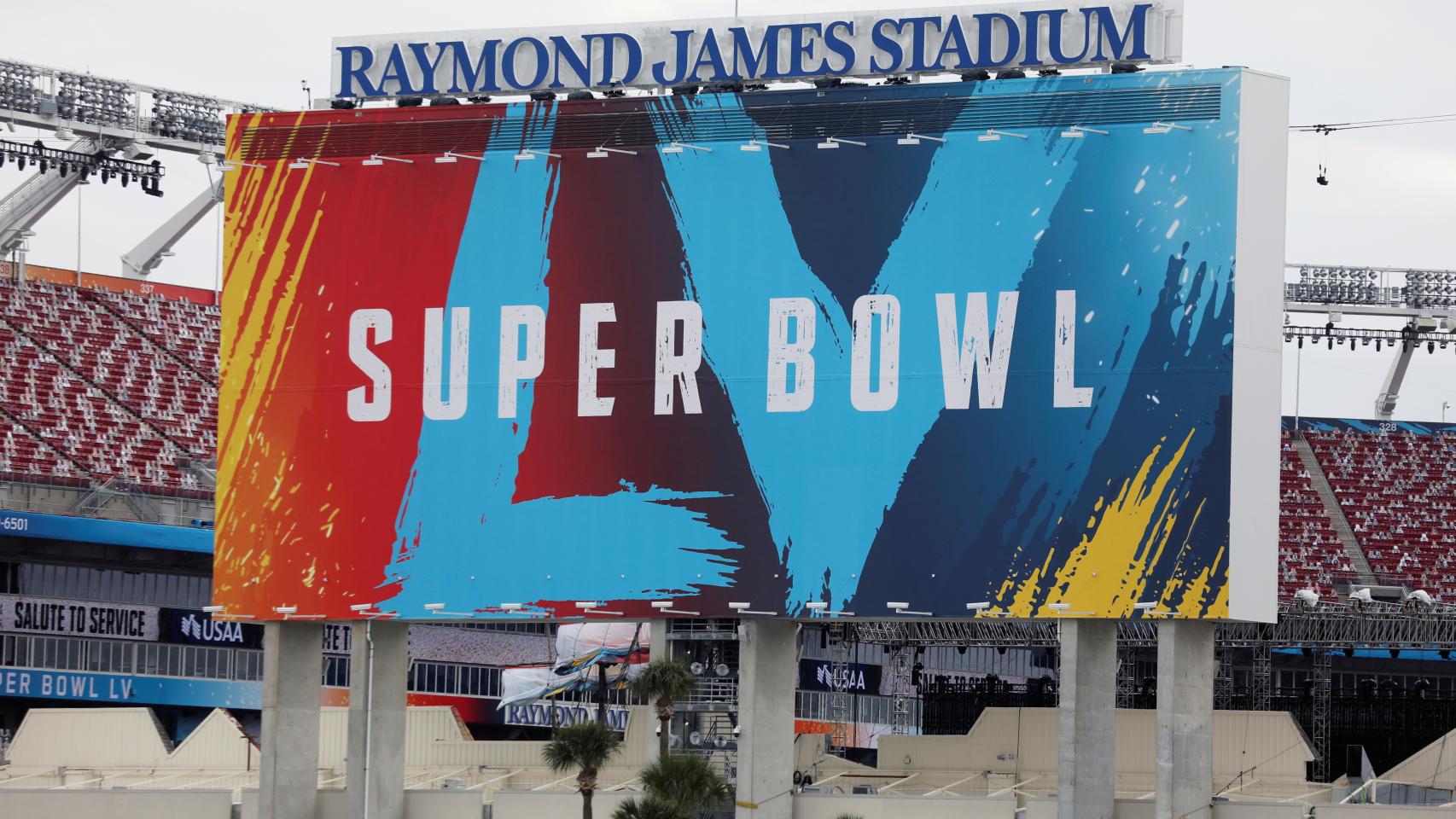 El Raymond James Stadium de Tampa, sede de la Super Bowl LV