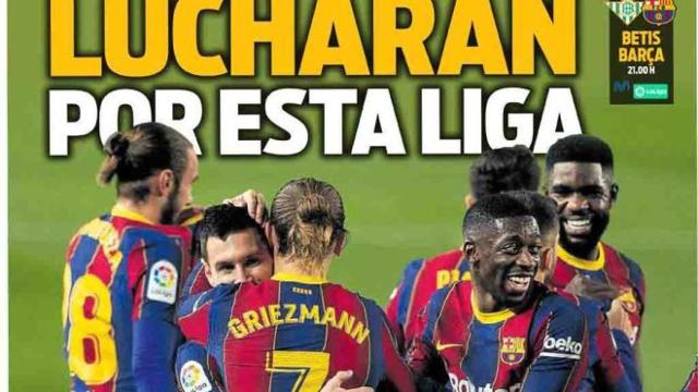 La portada del diario SPORT (07/02/2021)