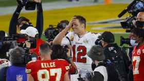 La emoción de Tom Brady tras lograr su séptimo anillo de campeón de la NFL