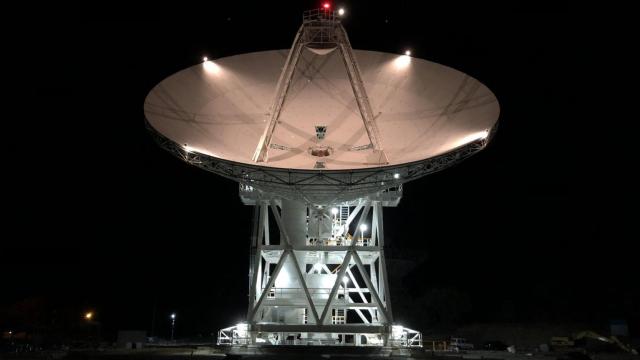 Nueva antena de la NASA en Robledo de Chavela