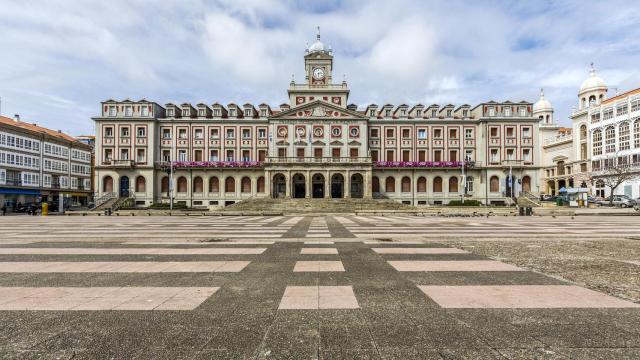 El ayuntamiento de Ferrol.