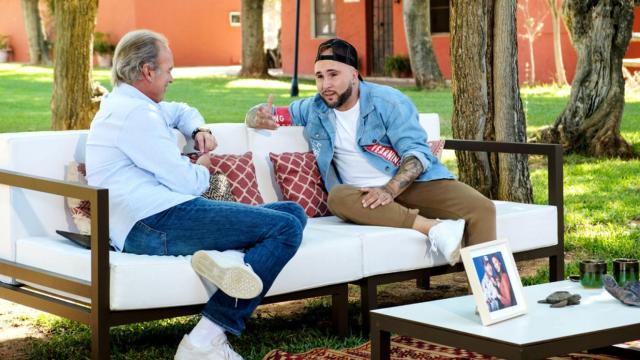 Kiko Rivera y Bertín Osborne en 'Mi casa es la tuya'.