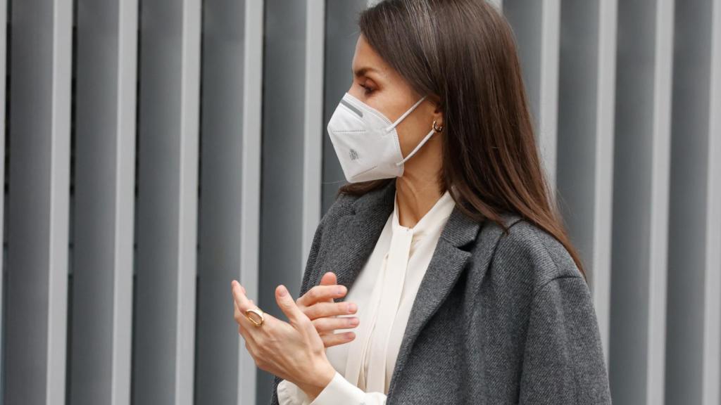 La reina Letizia hace unos días, cuando presidió el X Foro contra el Cáncer.