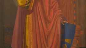 Alfonso II el Casto retratado por Mariano de la Roca y delgado.