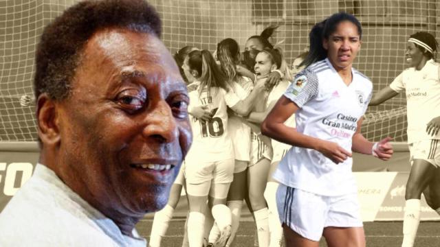 Pelé y Laís Araújo