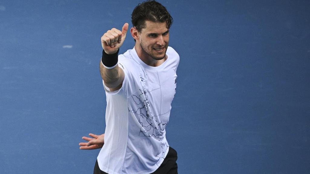 Dominic Thiem, en el Open de Australia