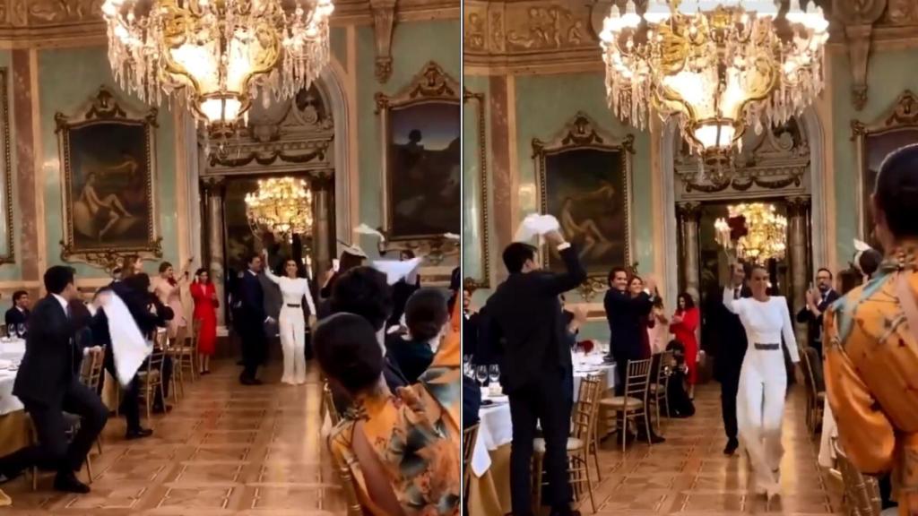 Imágenes de la boda de Beatriz Ungría y Jaime Navarro.