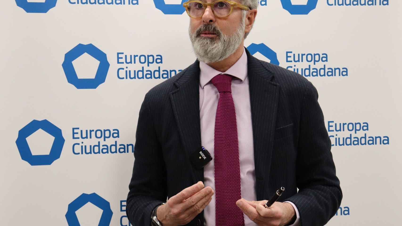 José Carlos Cano, presidente de Europa Ciudadana.