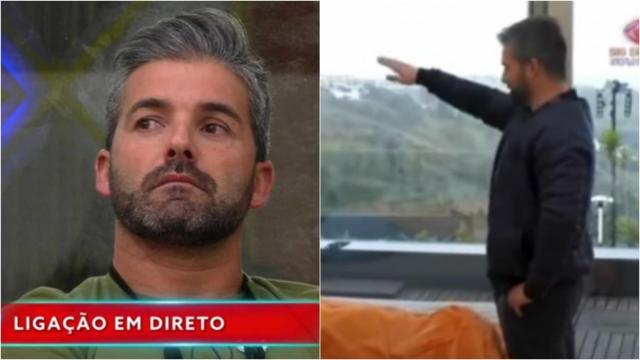 Helder Teixera ha sido expulsado de 'Gran Hermano' por hacer el saludo fascista.