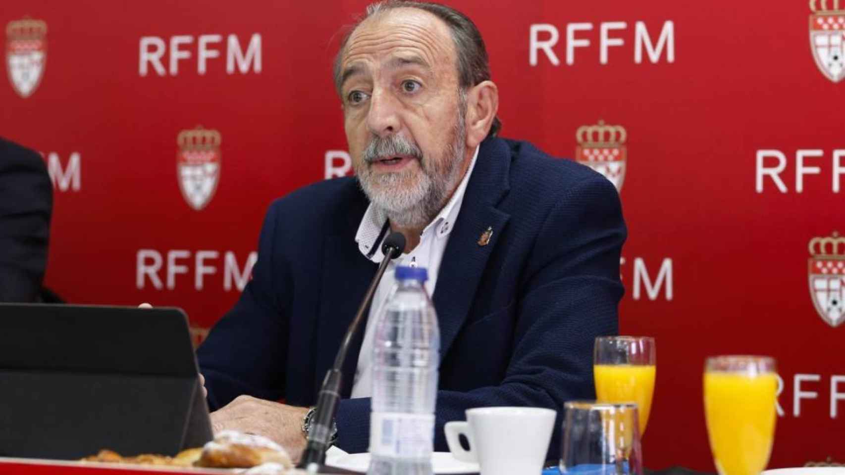 Paco Díez, presidente de la RFFM