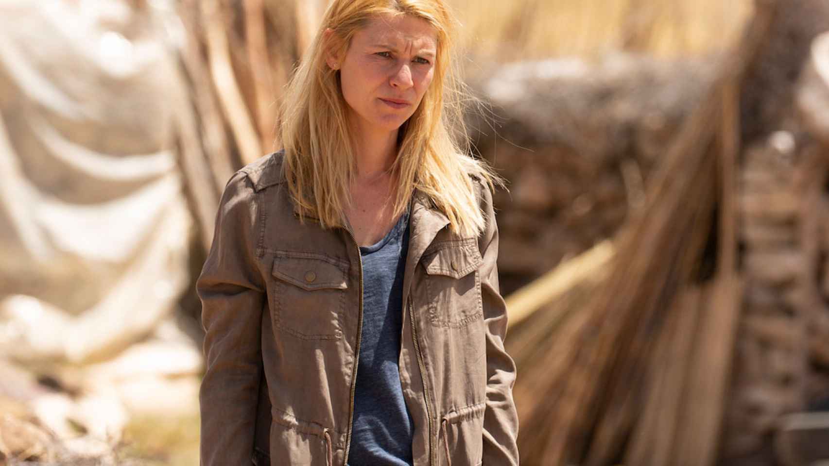 Claire Danes como Carrie Mathison en 'Homeland'.