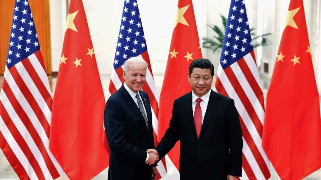 Joe Biden, presidente de EEUU, y Xi Jinping, presidente de China.