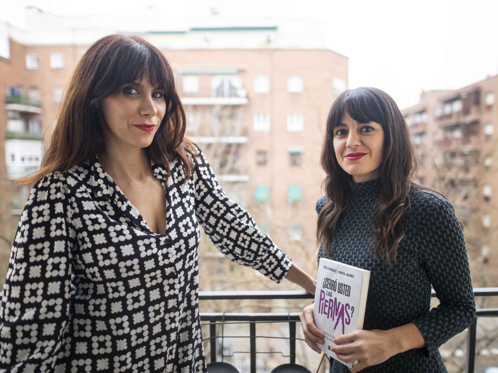 Rosa Márquez y Marta Jaenes, autoras de ¿Cerró usted las piernas?