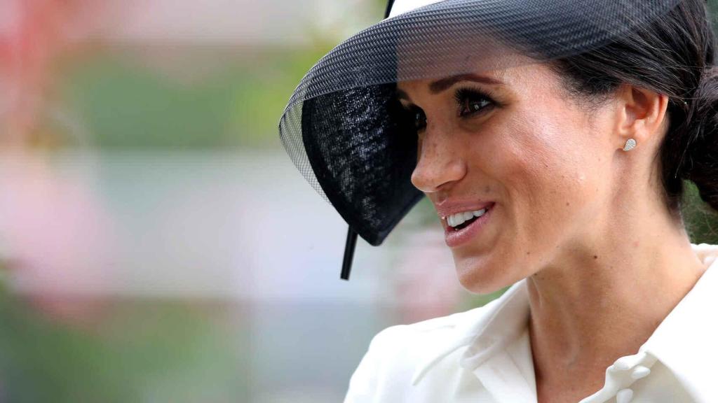 Meghan Markle en un acto en Reino Unido.