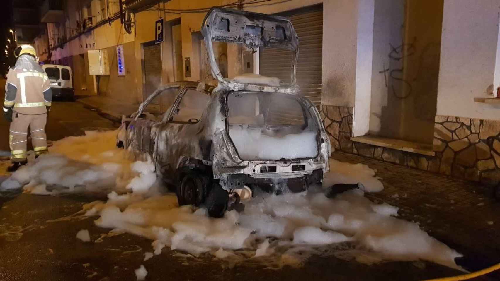 A Sergi Fabri, concejal de VOX en Salt, le quemaron el coche