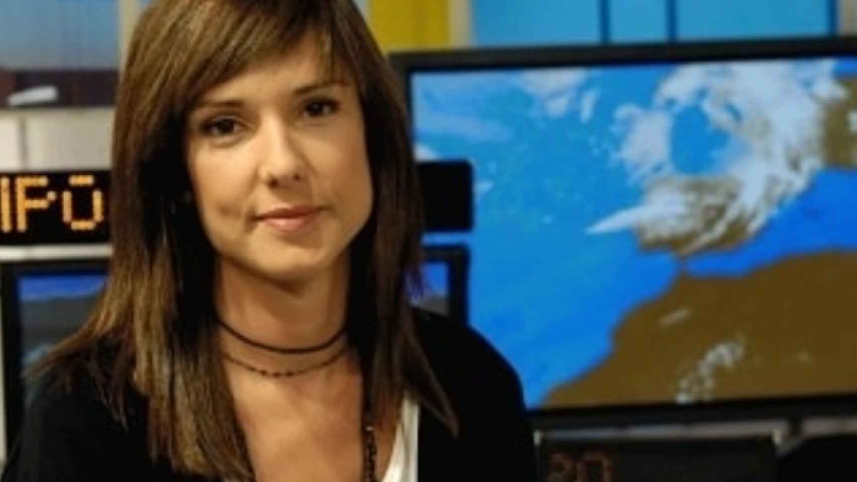 Mónica López, a su llegada a TVE, en 2008.