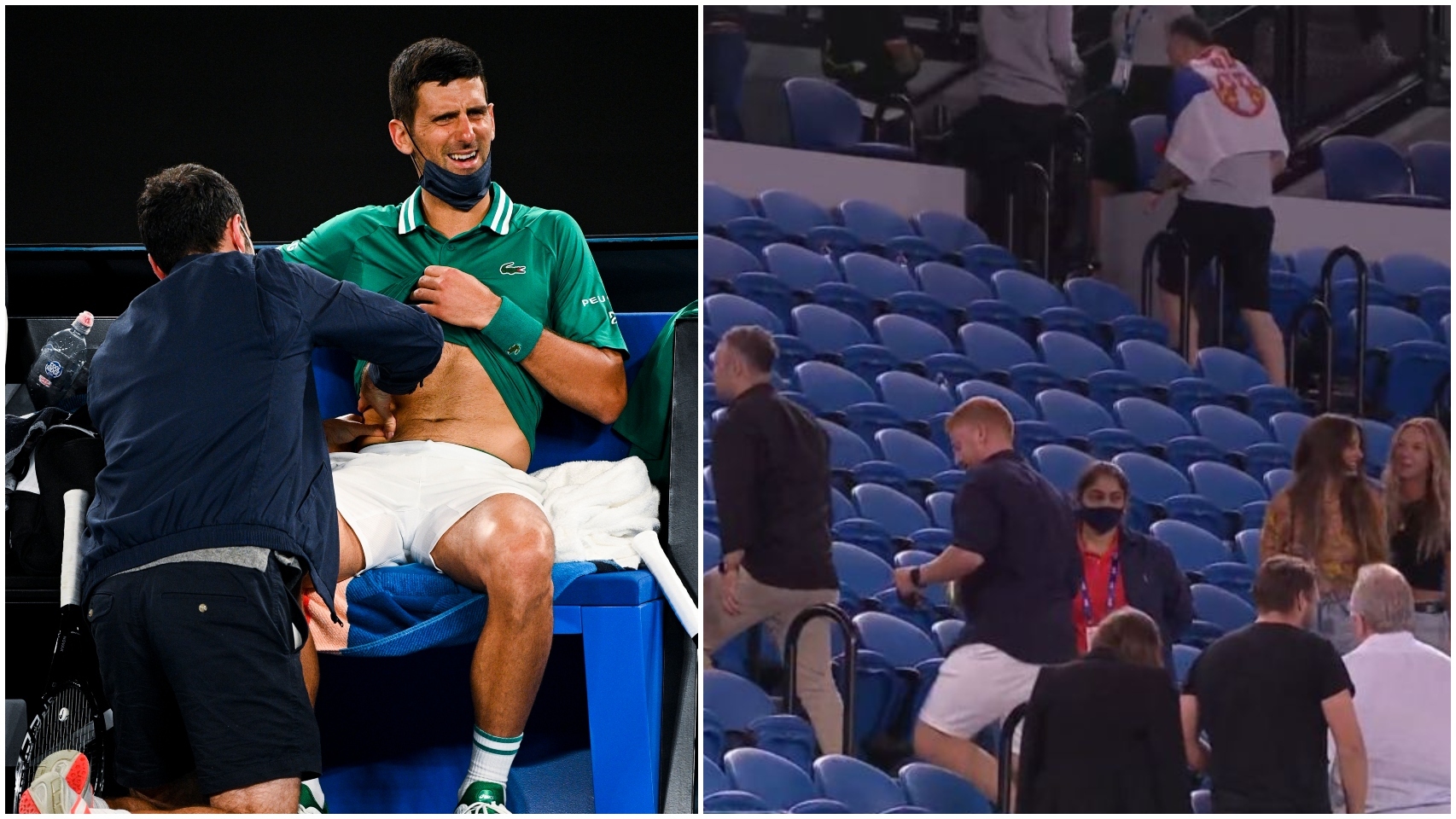 Djokovic, en el Open de Australia