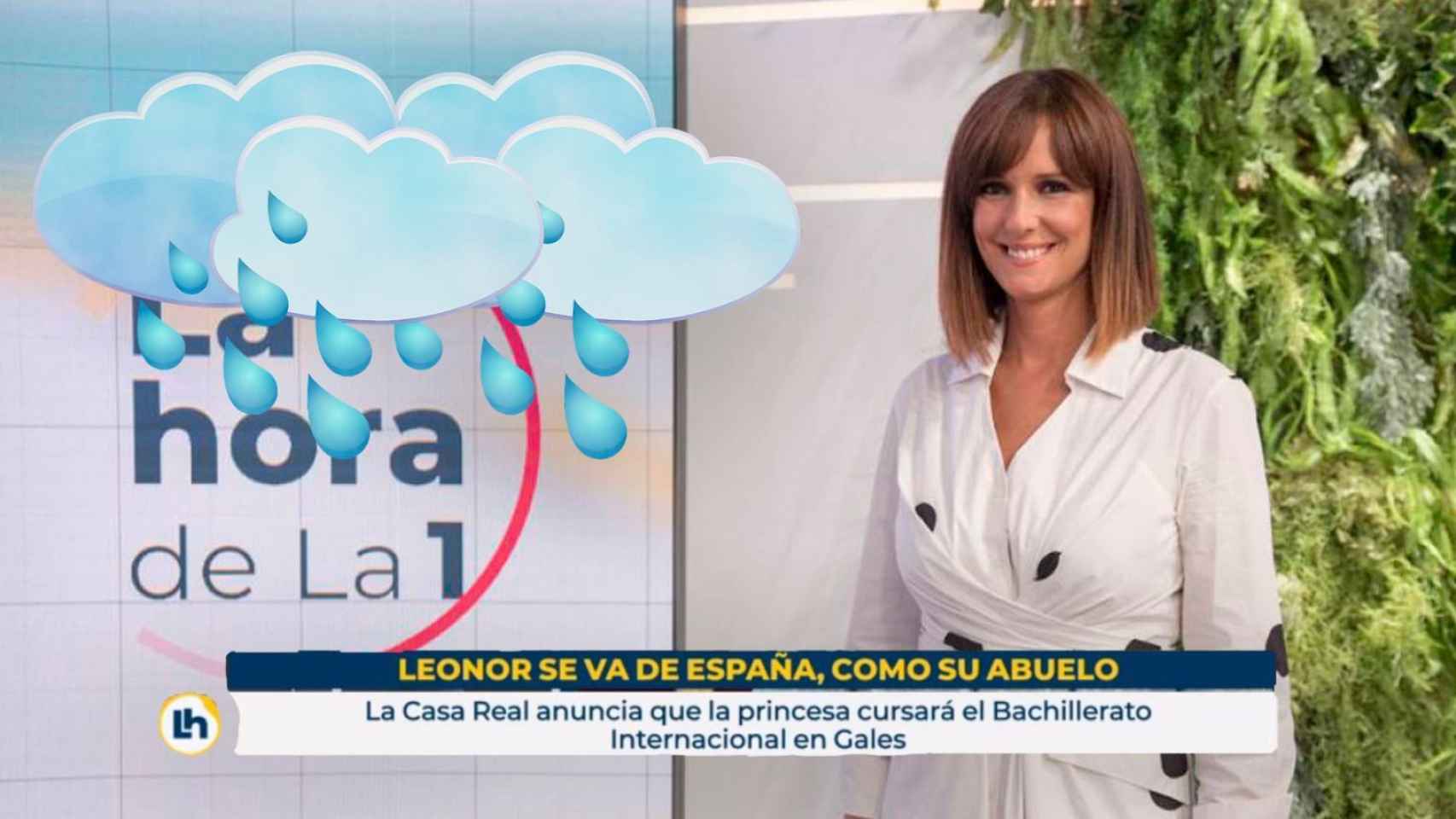 Mónica López, presentadora de 'La hora de La 1'.