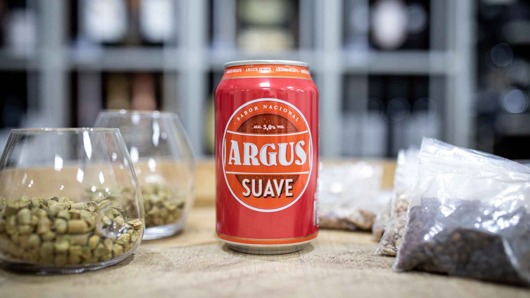 La cerveza Argus, la marca blanca de Lidl.