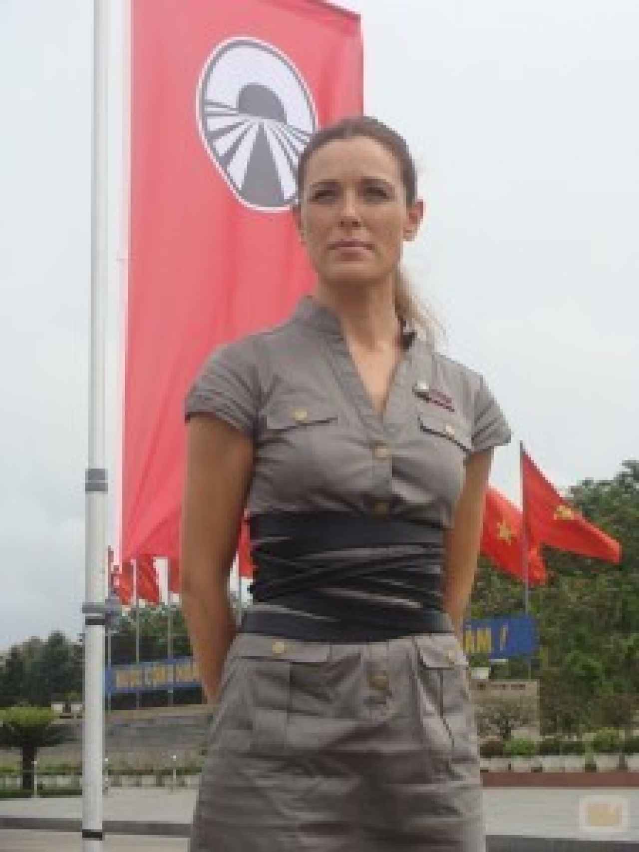 Raquel Sánchez Silva, en el programa 'Pekín Express'.