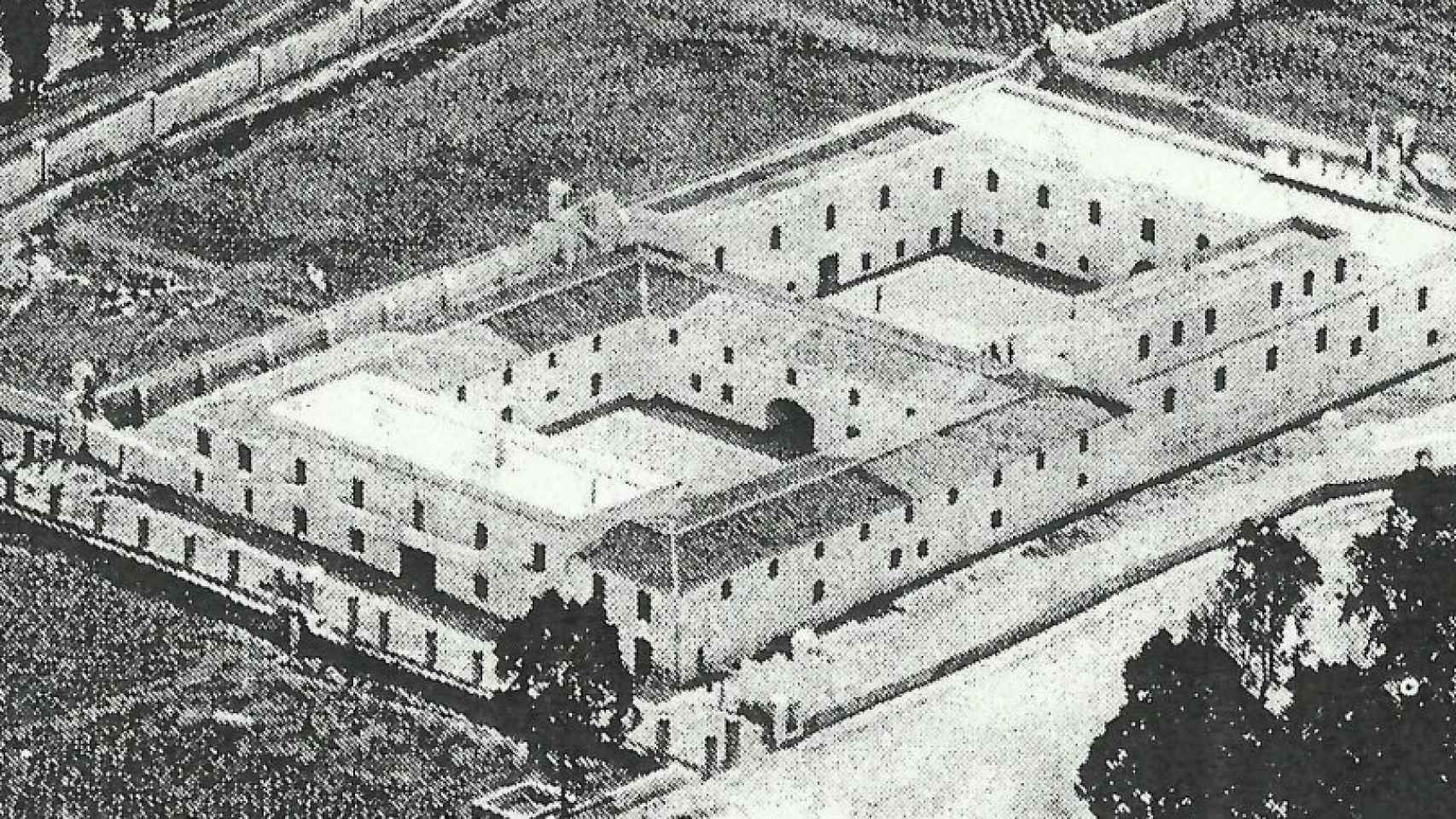 Penal de la Casería de Ossio en San Fernando donde estuvieron presos militares murcianos del bando republicano.