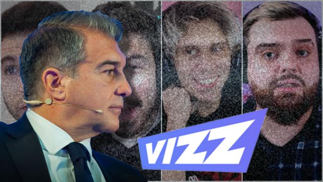 Joan Laporta y Vizz-Agency