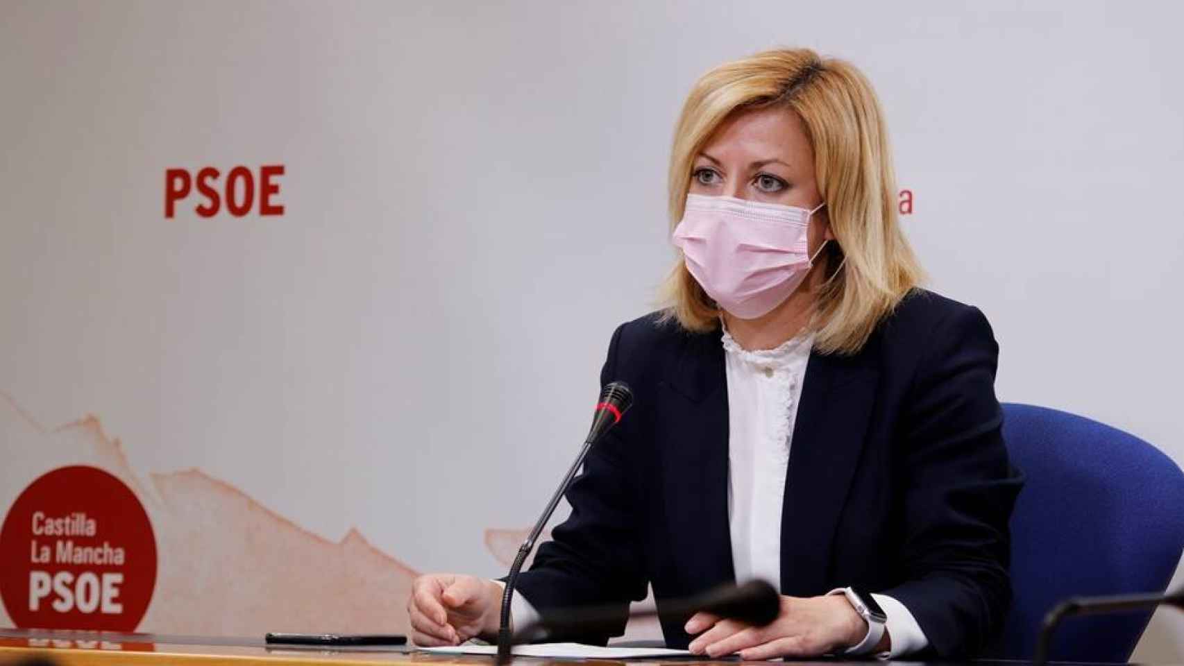 Ana Isabel Abengózar, portavoz del PSOE en las Cortes de CLM