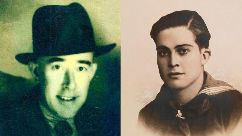 Diego Noguera Ortega y Antonio Inglés Andreu, dos cartageneros enterrados en fosas del cementerio de San Fernando.