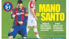 La portada del diario Mundo Deportivo (14/02/2021)