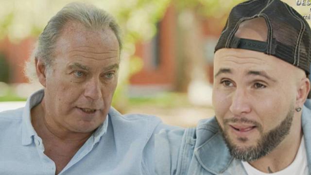 Bertín Osborne y Kiko Rivera, durante su encuentro en 'Mi casa es la tuya'.