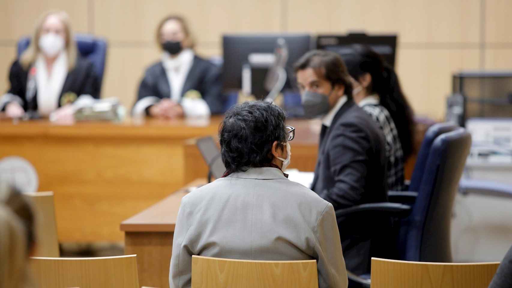 Luis Eduardo Ramírez Icardi, exmarido de Mónica Oltra, durante la repetición del juicio.