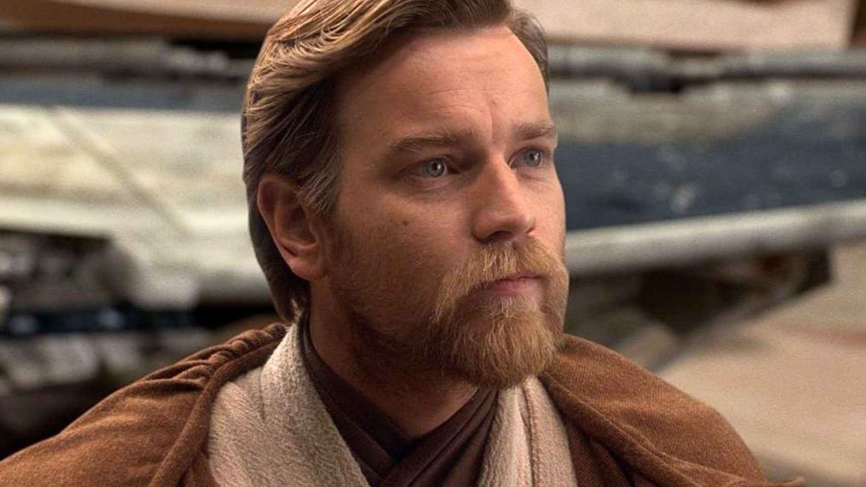 Ewan McGregor como Obi Wan Kenobi.