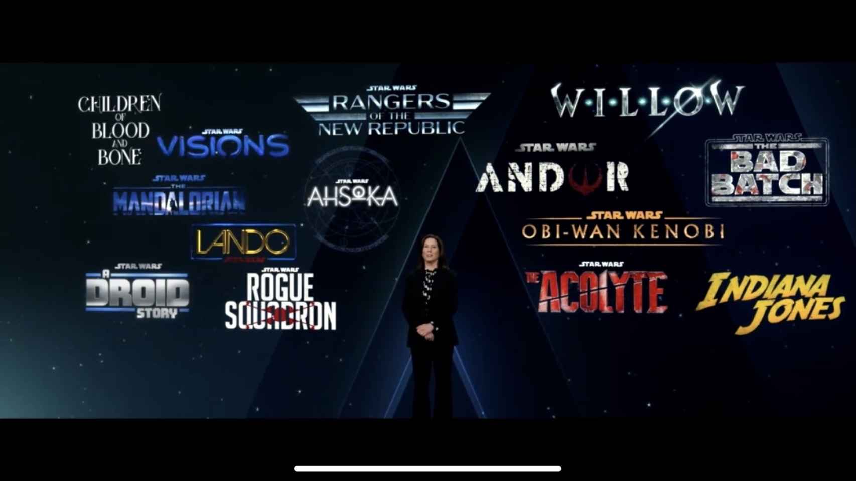 Todos los proyectos anunciados por Disney+.