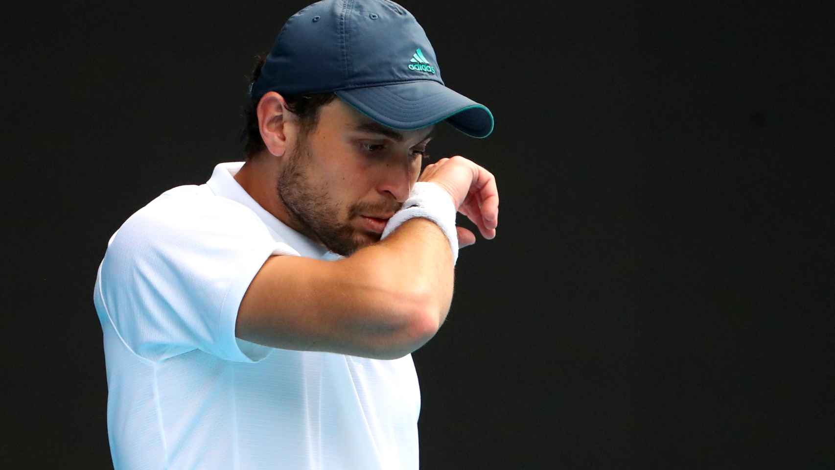 Aslan Karatsev, en los cuartos de final del Open de Australia