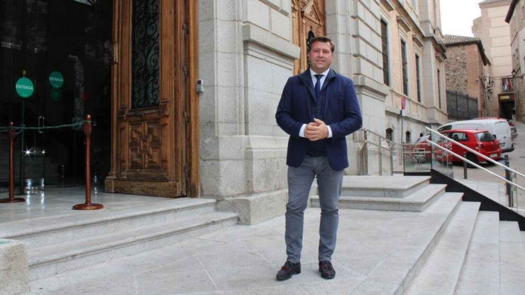 Pedro Congosto, portavoz del PP en la Diputación de Toledo