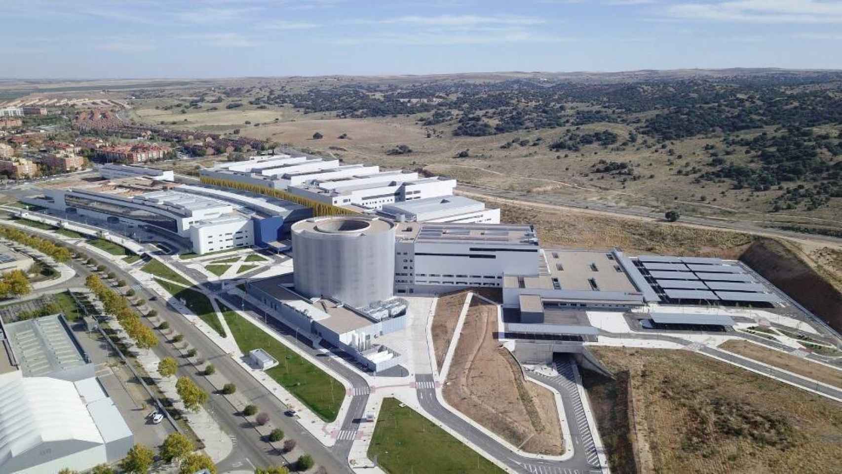 Vista aérea del nuevo Hospital Universitario de Toledo