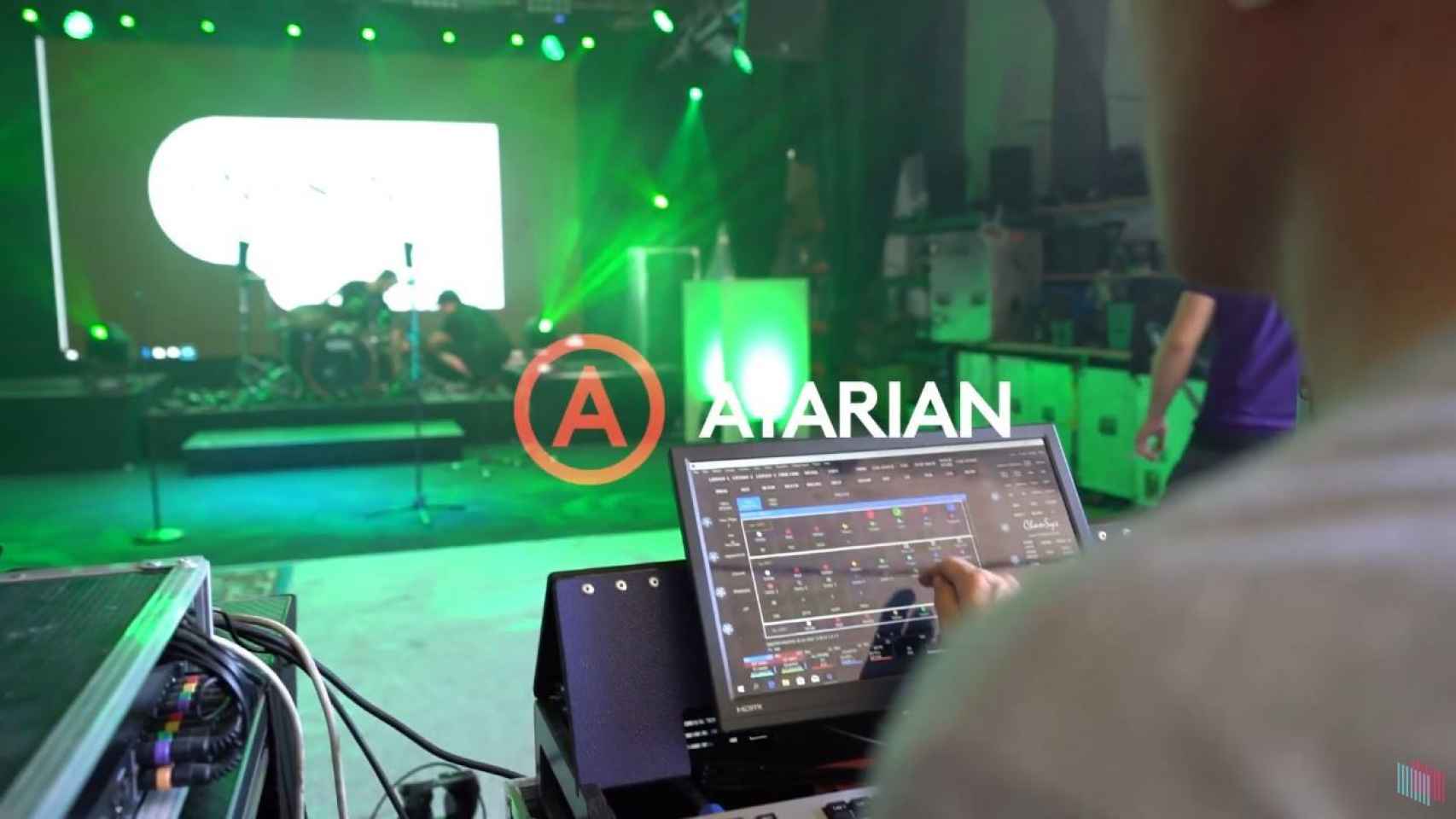 Estudio de grabación del proyecto Atarian.