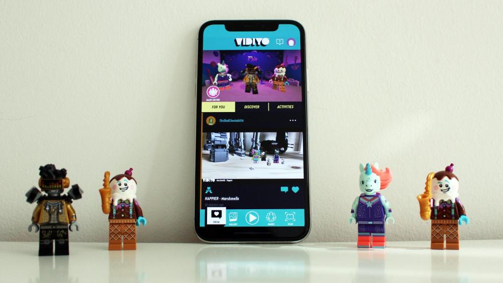 Vidiyo, la app de Lego.